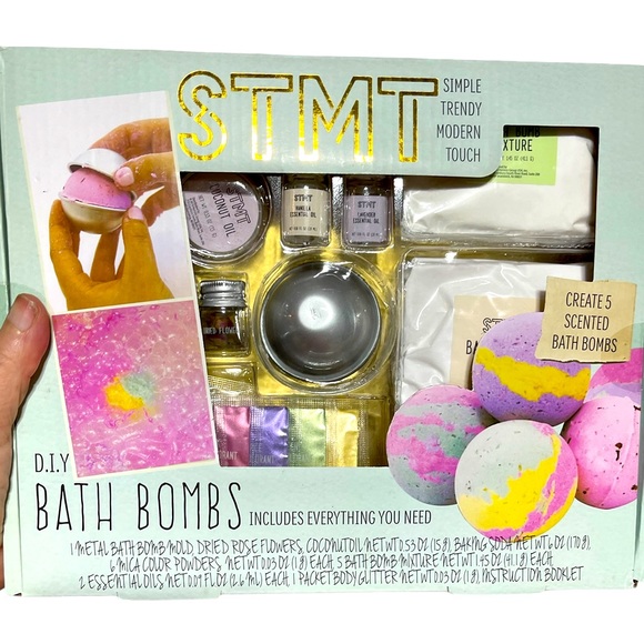 STMT Bath, Skin & Hair Diy Bath Bomb Maker Kit New In Box Poshmark